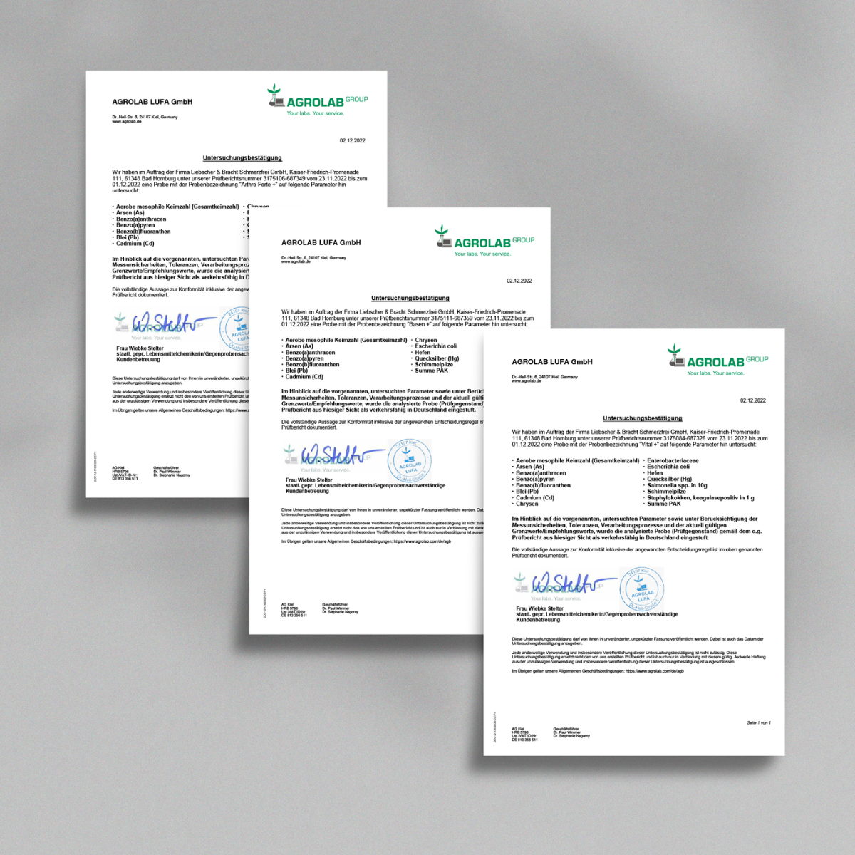 Die 3er-Kombi - Arthro Premium Vitalstoffe von Liebscher & Bracht mit den Schwerpunkten MSM und Glucosamin.