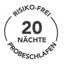 Siegel: 20 Nächte Probeschlafen