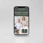 Smartphone mit dem Schlaf-Guide von Roland Liebscher-Bracht und Petra Bracht: Schlafen besser verstehen